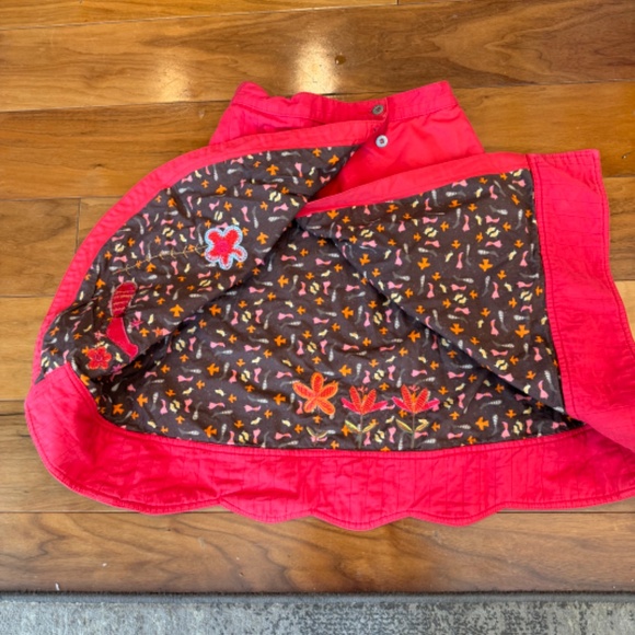 Oilily reversible wrap fall skirt size 152/age 11-12, GUC - Picture 6 of 7